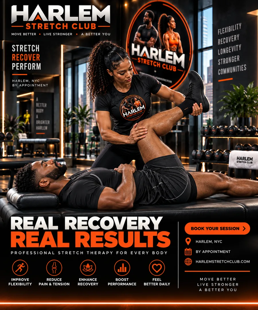 Harlem Stretch Club — real recovery, real results