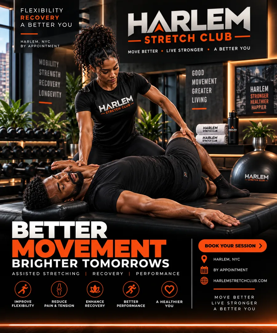 Harlem Stretch Club — better movement, brighter tomorrows